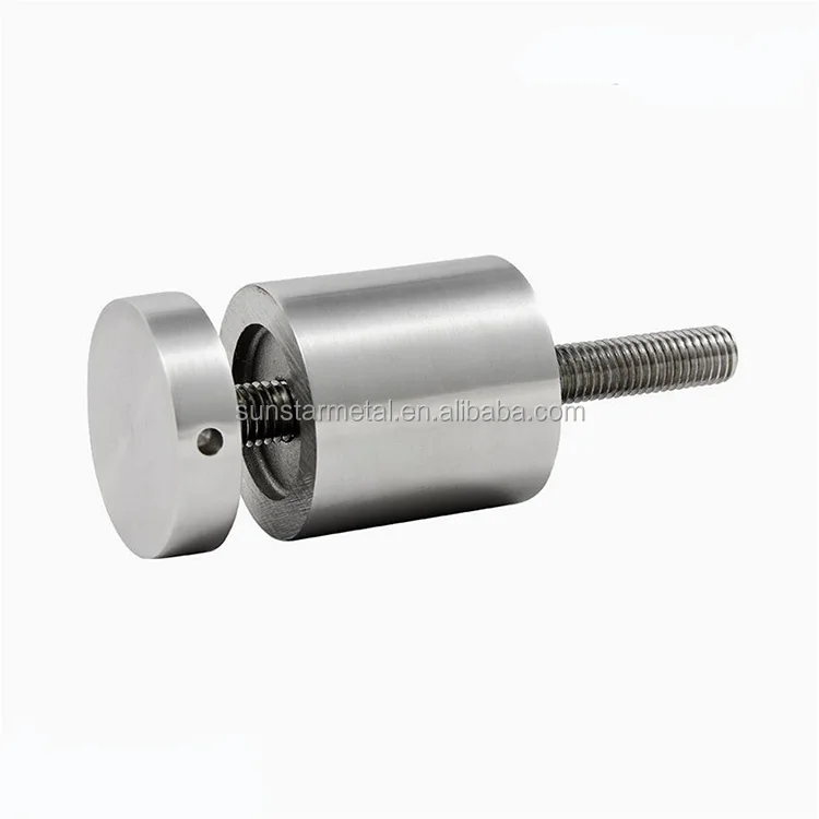Glass Standoff Hardware Stainless Steel Adjustable Glass Standoffs Buy Stainless Steel Standoff Bracket For Glass Adjustable Edge Grip Standoffs Glass Standoff Hardware Product On Alibaba Com