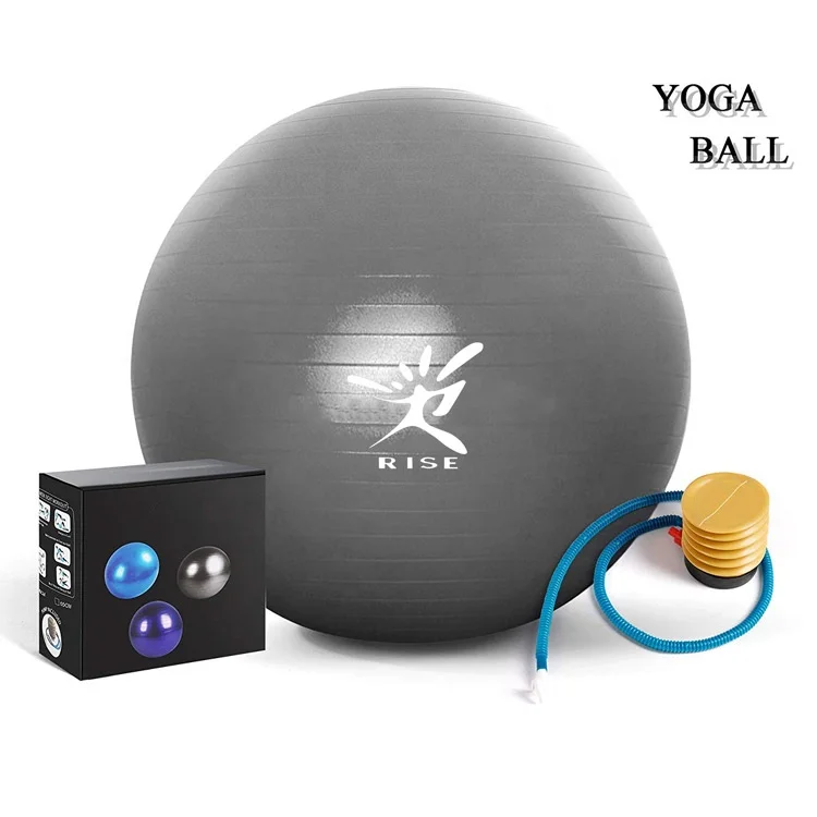 Китайский производитель OEM лидер продаж 65 см тренировка для йоги мяч и насос фитнеса