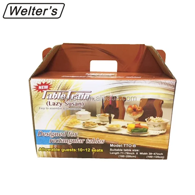 Простая сборка и разборка вращающегося стола