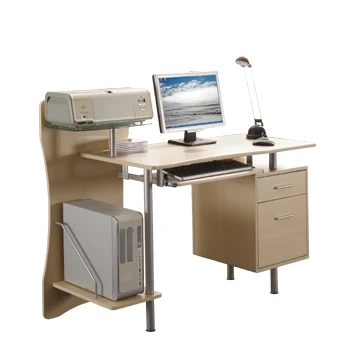 Modern Metal Frame Wooden Desktop Computer Table Design Buy Desktop Computer Table Wooden Computer Table Design Metal Frame Computer Table Product On Alibaba Com