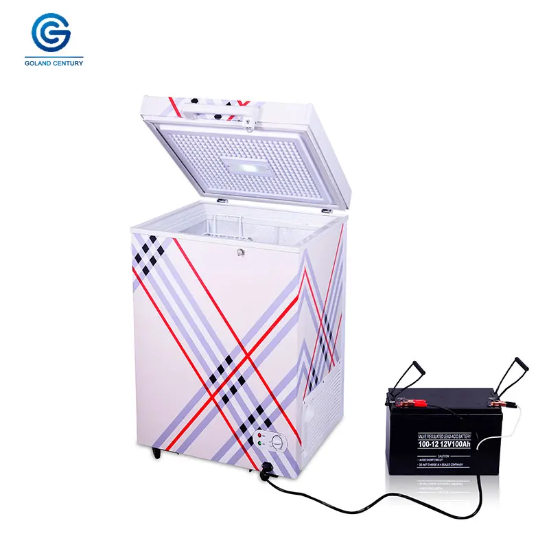 Different Portable Mini Solar Chest Deep Freezer With DC and AC Solution for Ice Cream