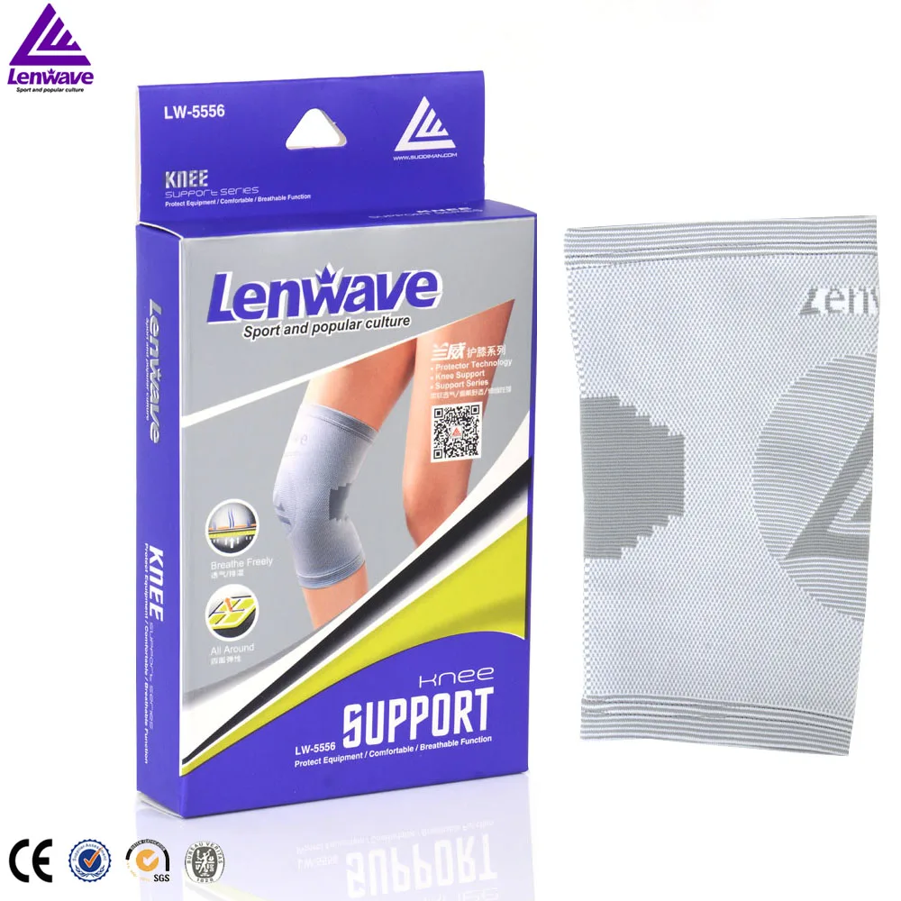 Горячая Распродажа латексный бандаж на шарнирах бренда Lenwave для поддержки колена