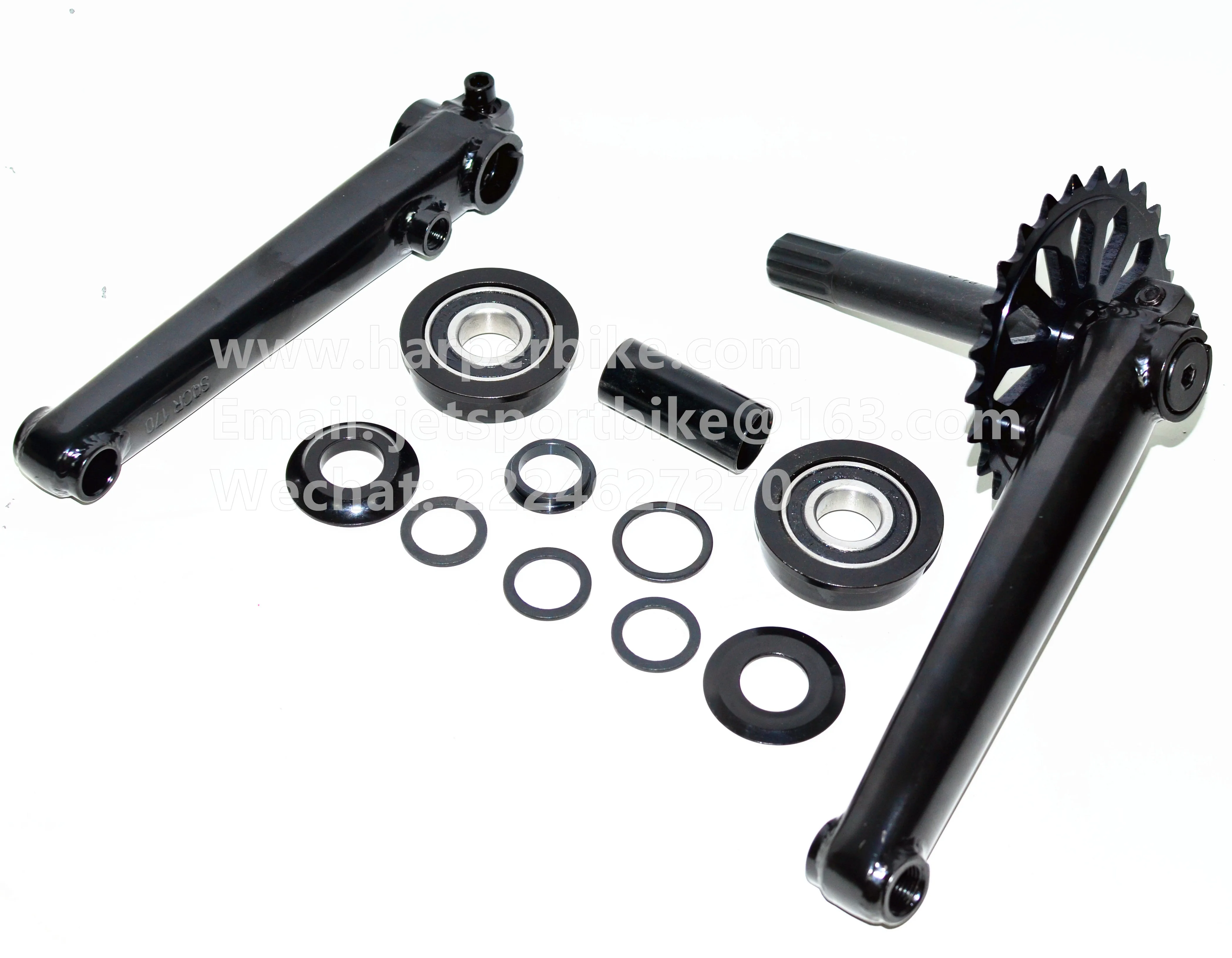 BMX クランク LEFT HAND DRIVE BMX CRANK KIT - モトクロスインターナショナル