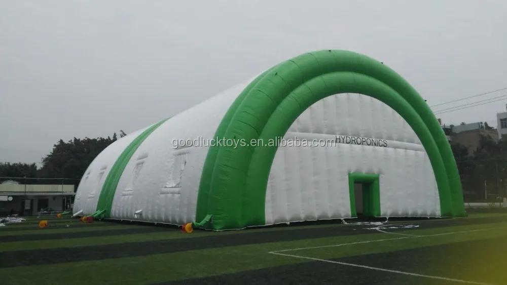 Inflatable Tennis Court Cover Tent, Giant Greenhouse air Structure, Huge air House