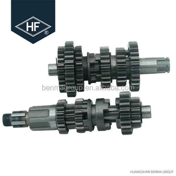 Benma Motorcycle Transmissions Gear Main and Counter Shaft CG125