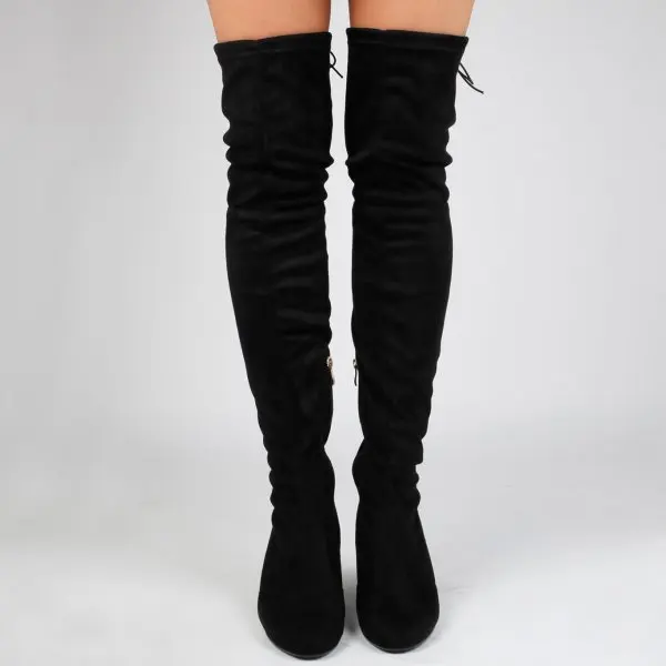 boots black long