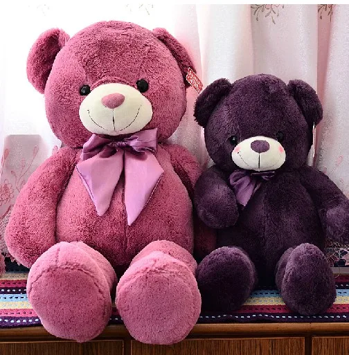 ours en peluche violet/ours violet/ours violet jouet