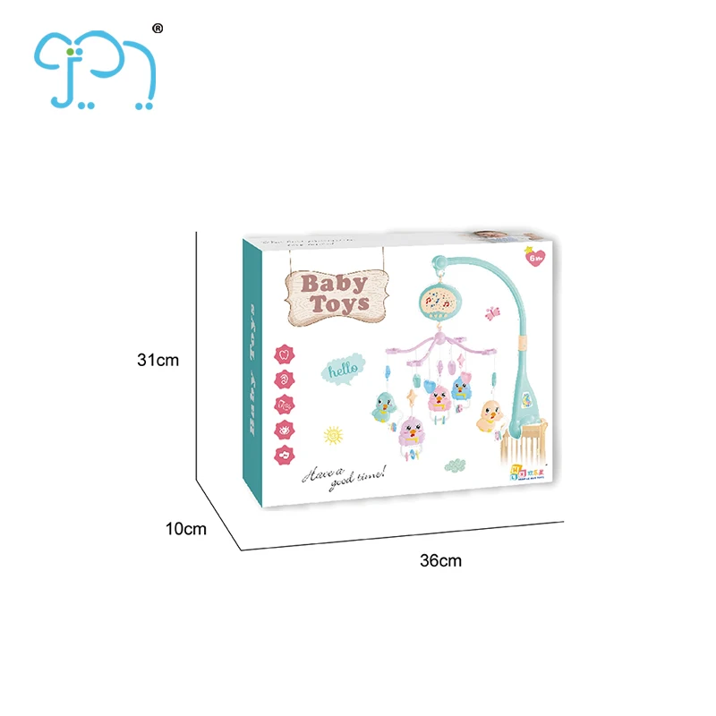 Новинка 2022 детская Мобильная вешалка для детей музыкальный колокольчик с