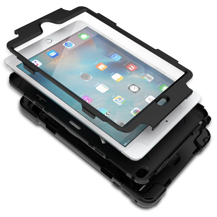 
Заводская цена, вращающийся на 360 градусов Ударопрочный силиконовый пластиковый резиновый чехол для планшетного ПК Belk для iPad Mini 4 5 2019 