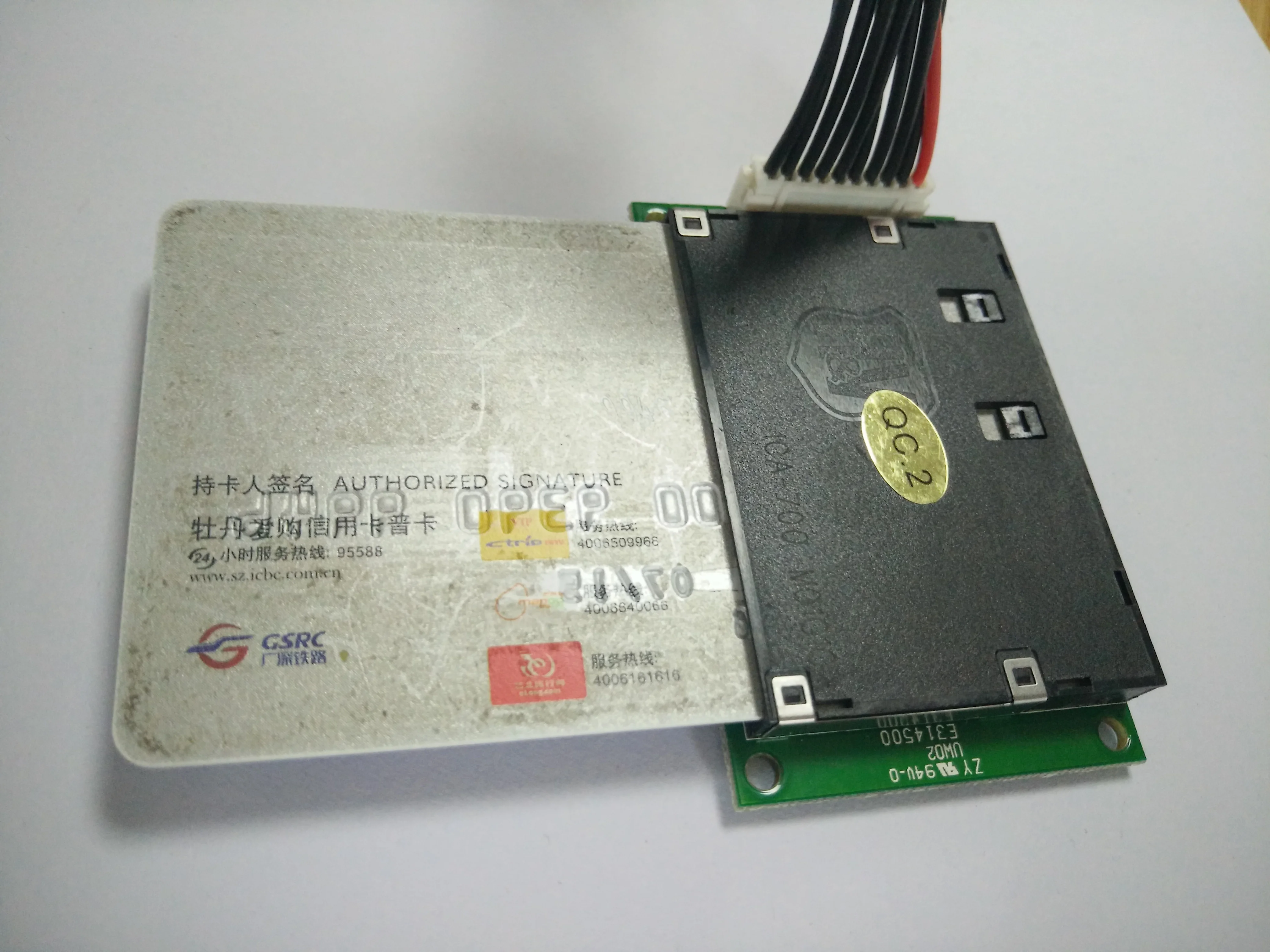 All in One Magnetic Smart Card Reader Module for Embedded Machine Using Support Linux OS Card Reader Module