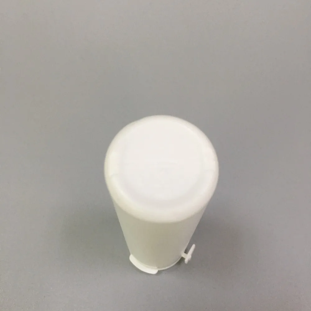 60ml HDPE White Plastic Bottle with Tearing Pop up Lids for Candy or Chewing Gum