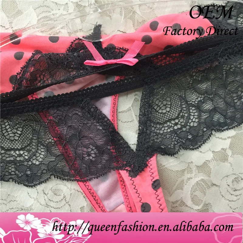 New Arrival Lace Underwear Women Latest Women t Thong Panties Innerwear for Women