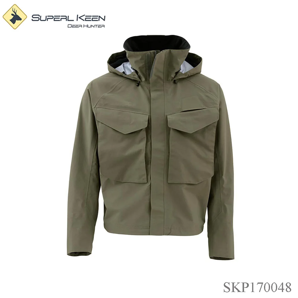 waterproof breathable fishing jacket