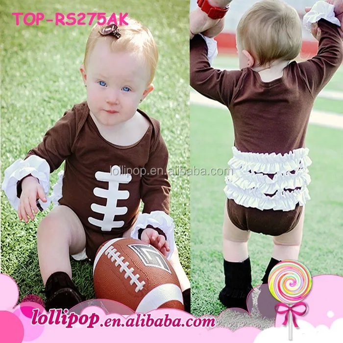 Custom Rugby Fans Baby Clothes Newborn American Football Romper