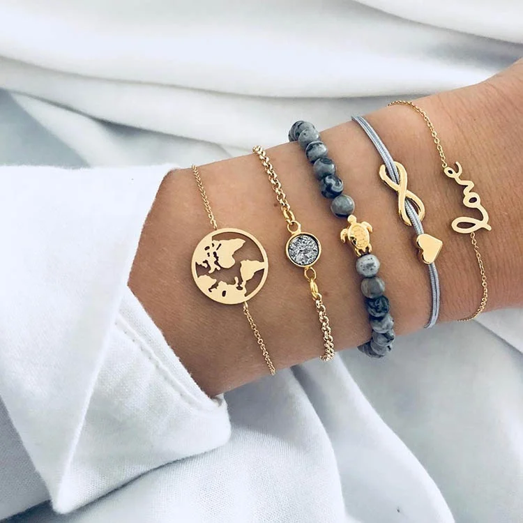Buy Sea Turtle Bracelet,Multi Strand 