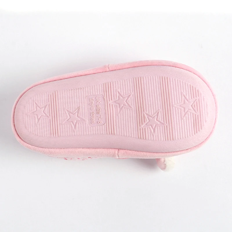 
Китай, детские плюшевые тапочки в виде кошек, для девочек, мюли, флис, 3D, анимационный флис, домашняя обувь, Тапочки для дома и улицы 