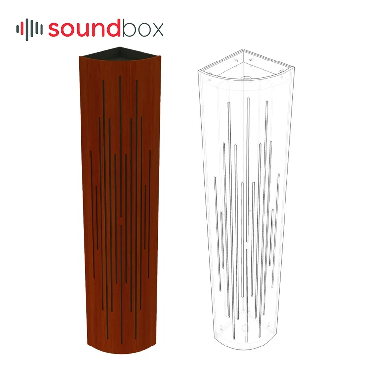Acoustic Sound Diffuser Recording Studio HIFI Room Home Theater Modern Sound Diffusion Decorative Corner Acoustic Column
