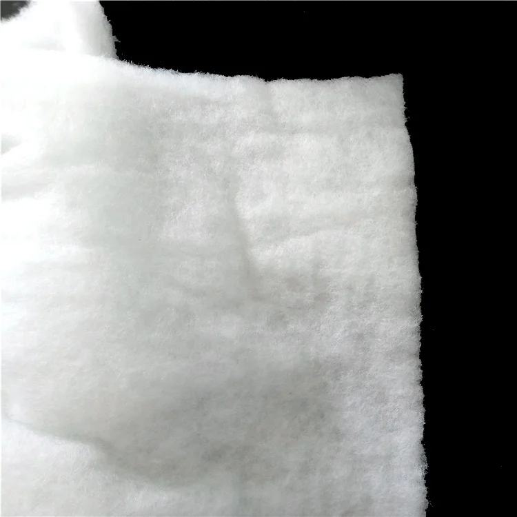 Soft Thermal Bonded Polyester Wadding for Lining Polyester Wadding Fiber Production Line for Quilts Wholesale
