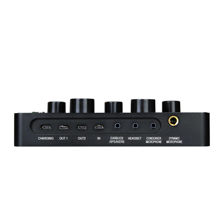 
 Профессиональная звуковая карта для микрофона BAOBAOMI 2021 V10  