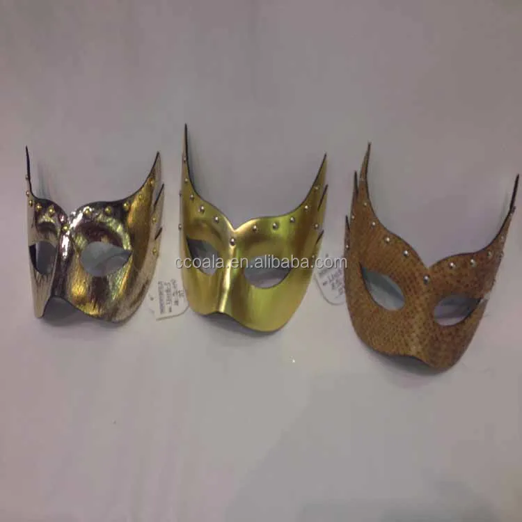 Lederen Venetiaanse Masker Met Spikes - Buy Gouden Venetiaans Masker,Maskerade Maskers Goedkope,Lederen Masker Product on Alibaba.com