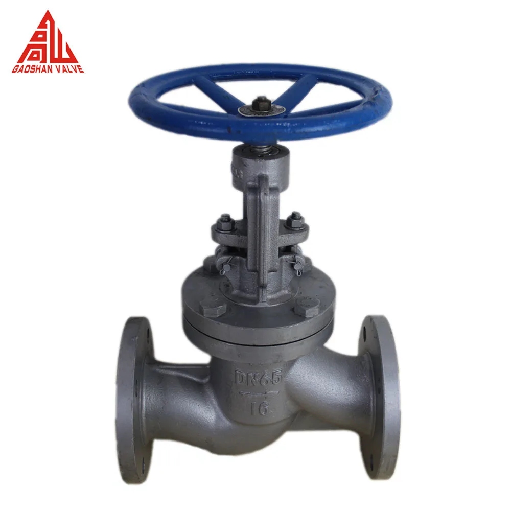 Flange Connection Ductile Cast Iron Carbon Steel Pneumatic Motorized Stainless Steel Steam Globe Val