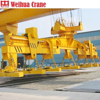 Heavy Duty Double Girder Electric Magnetic Lifter Reliable Lifting Magnet Beam Overhead Crane