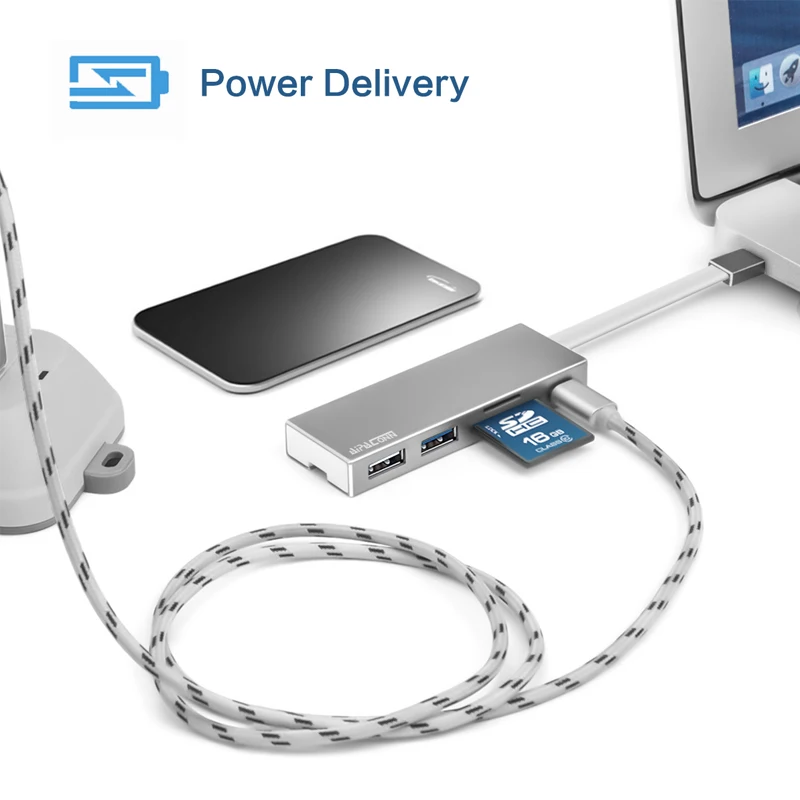 
3,0 3,1 USB 4K Тип c Адаптер Hub Type-c USB-C USB c HUB 
