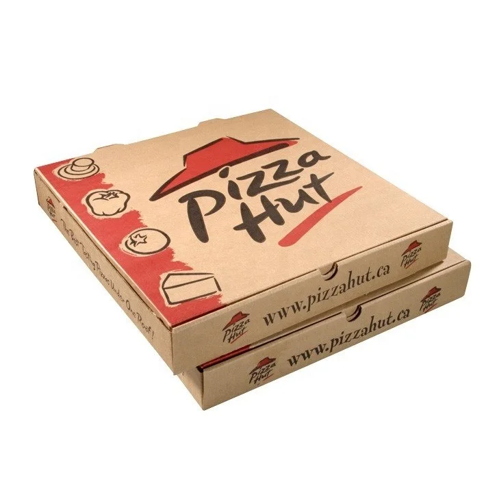 Wholesale Custom Paper Boxes Pizza Wholesale Recyclable Pizza Hut