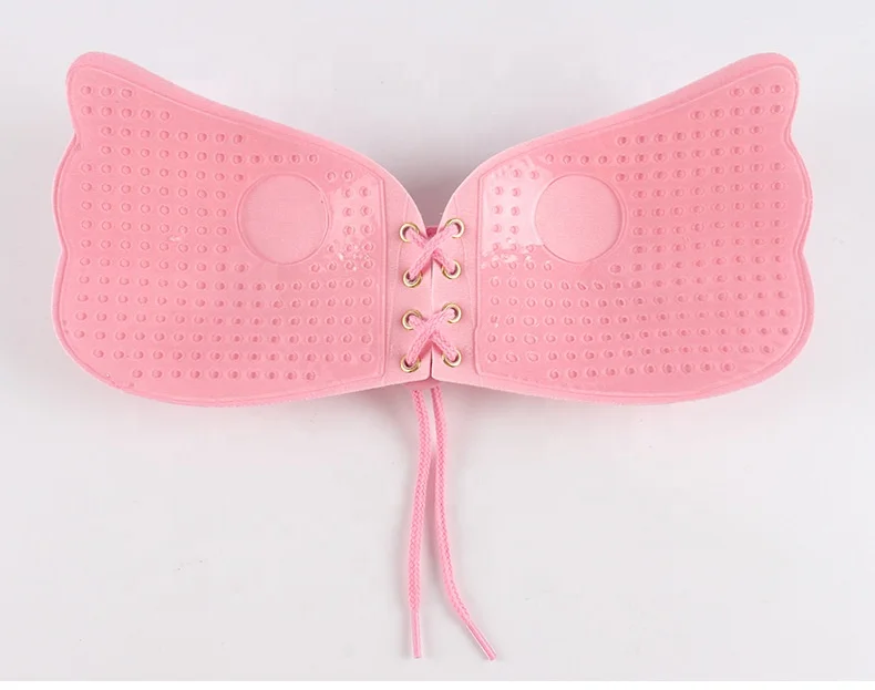 Butterfly Bra Magic Push up Bra Strapless Self Adhesive Breathable Plus Size Silicone Sexy Bra and Panties 40 BRAS Thin Solid