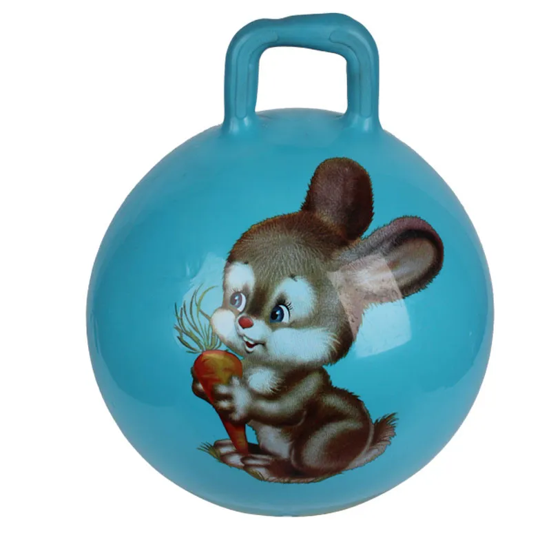 Inflatable Kids Bouncing Ball New Design Custom Bouncing Ball With Handle