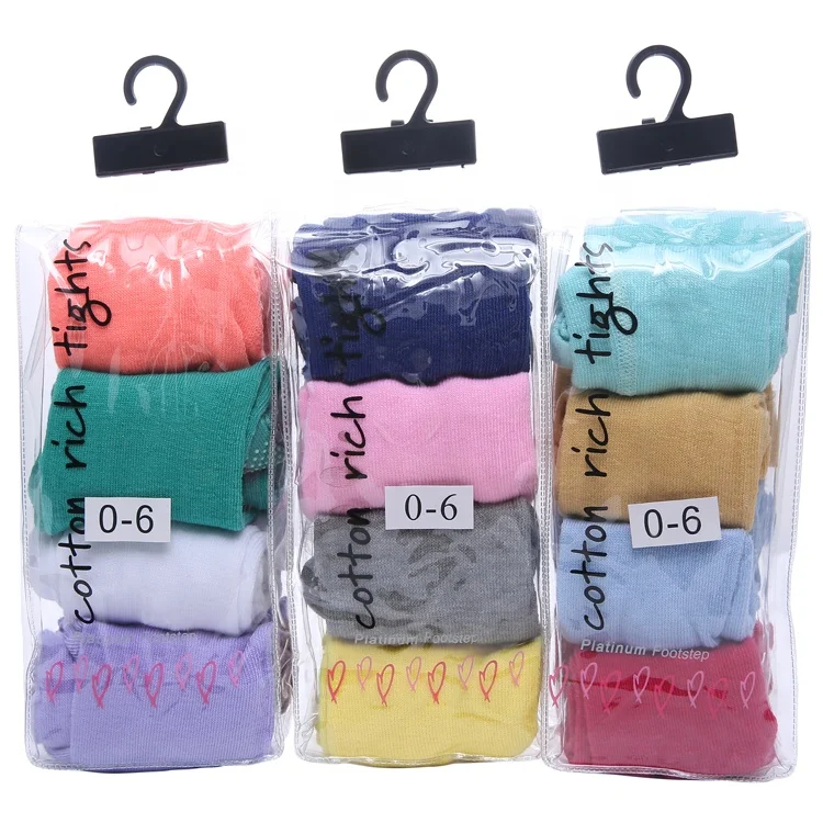 
 Лидер продаж, однотонные Нескользящие Детские хлопковые колготки  