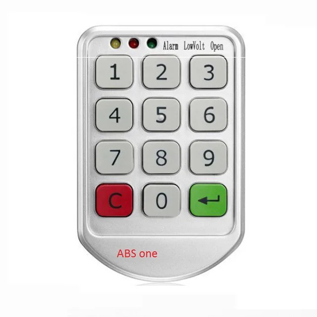 Plastic Electronic Cabinet Locks with Passwords for Hotels Swimming Pool Lockers for Door Lock Control