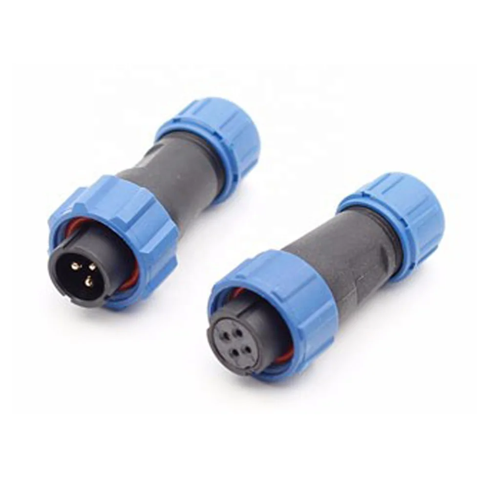 SP13 SP16 SP17 SP21 IP68 Waterproof Cable Connector