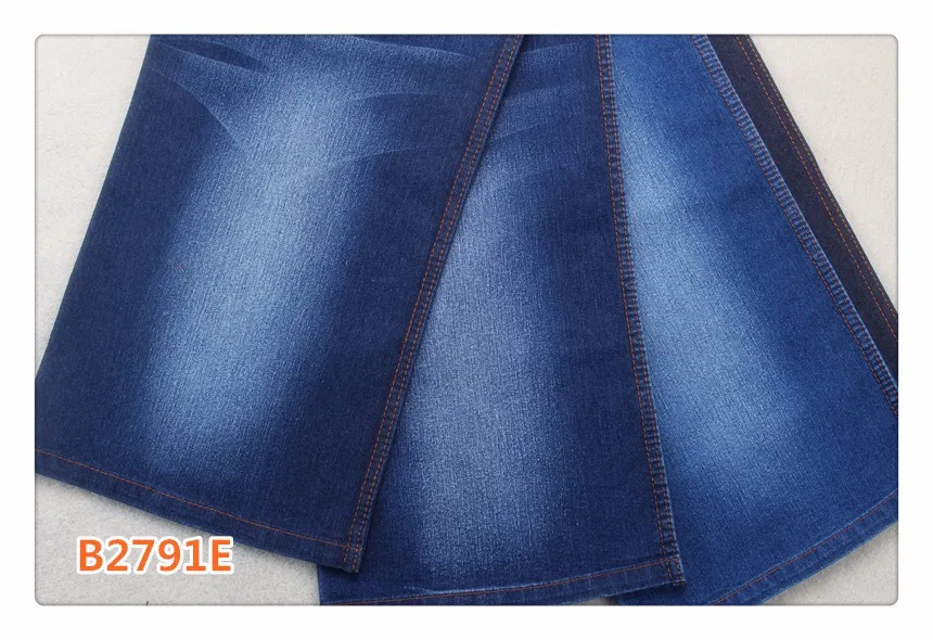 Less Than 2 Dollar Per Meter Cotton Polyester Spandex Denim Jeans Fabric