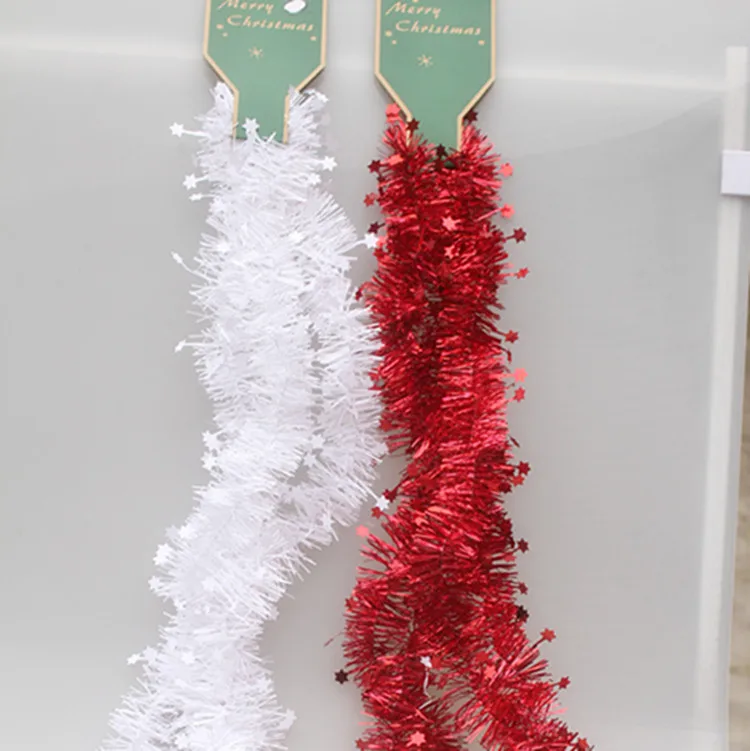 Wholesale Indoor And Outdoor Christmas Tinsel Garland Decoration Buy