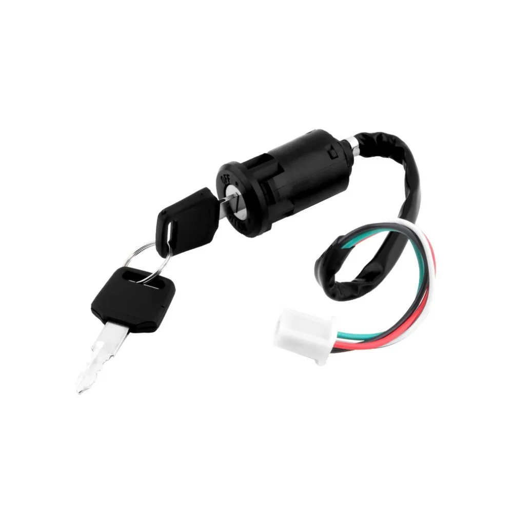 Ignition Key Switch Lock 4 Wires Bike Atv Quad Go Kart Motard Motor Moped Buggy Scooters For Yamaha For Kawasaki For Buy Ignition Key Switch Lock For Kawasaki Product On Alibaba Com