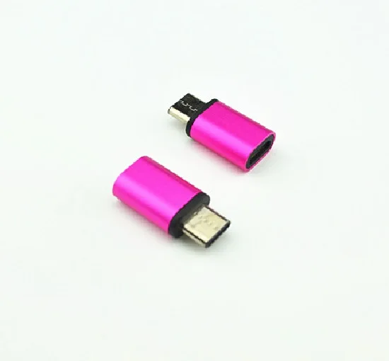 Адаптер Micro USB 3,1 папа-USB Type C мама адаптер синхронизации данных зарядный адаптер