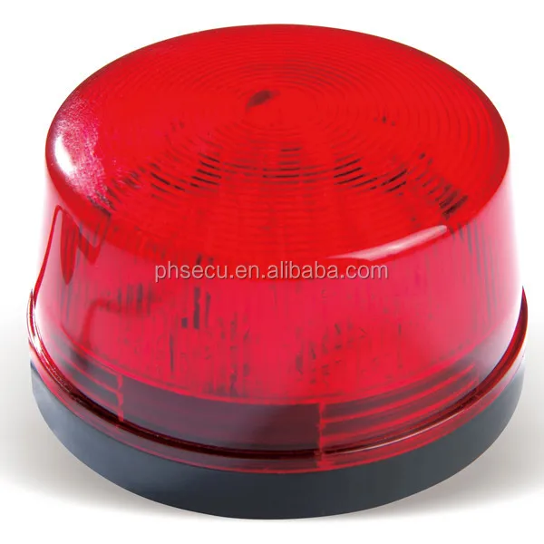 Red LED Flash Siren 12V Security Light Alarm Strobe Warning Alert Lamp Singal