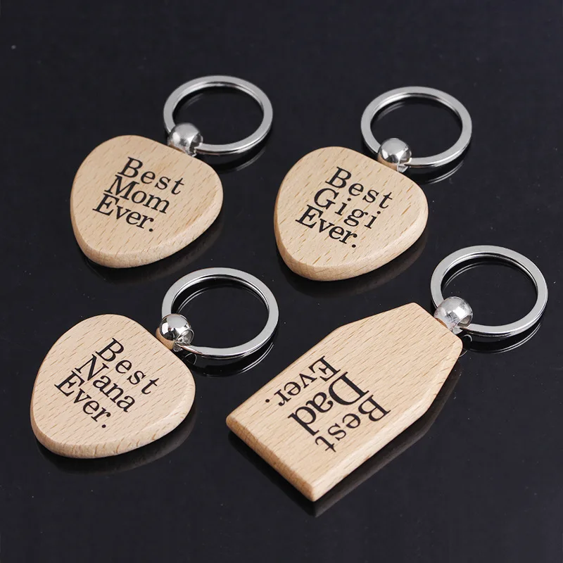 Shop OEM Fashionable Factory Price Wood Wooden Keychains
