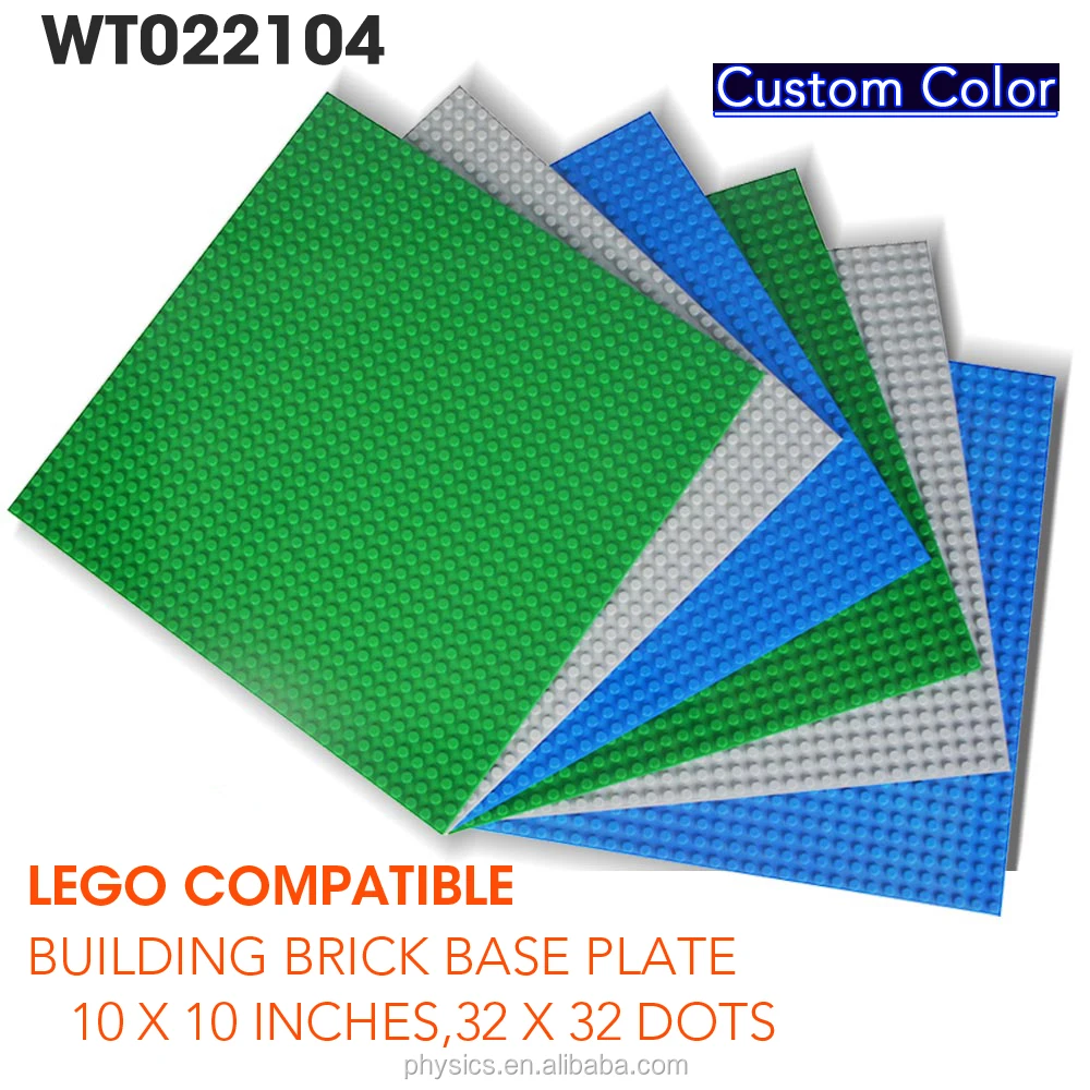 Plastic ABS Bulk Building Brick Set Construction Toys for Kids Compatible with All Major Brick Base Plates