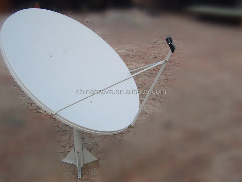 Manual Parabolic Offset 120 cm Satellite Tv Dish Antenna