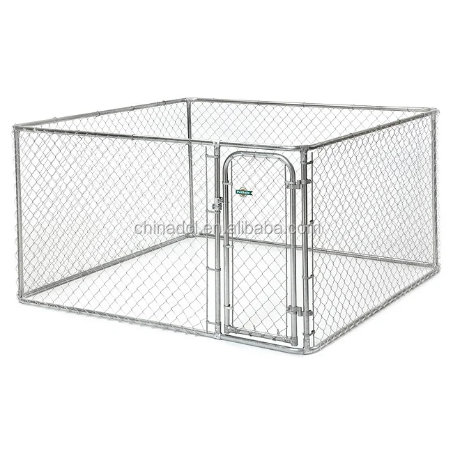chain link dog cage