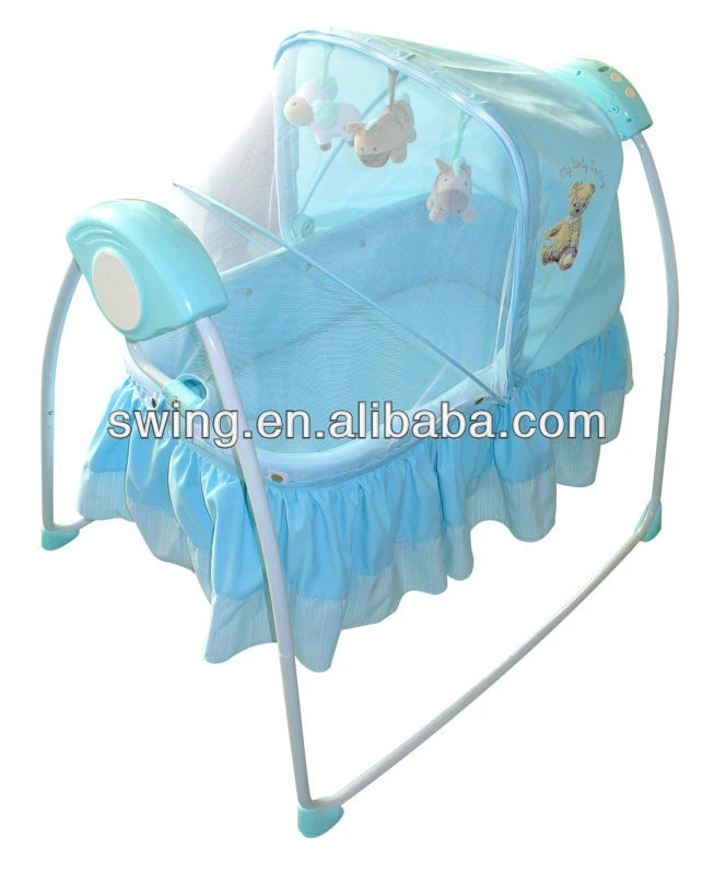 automatic swing baby bed