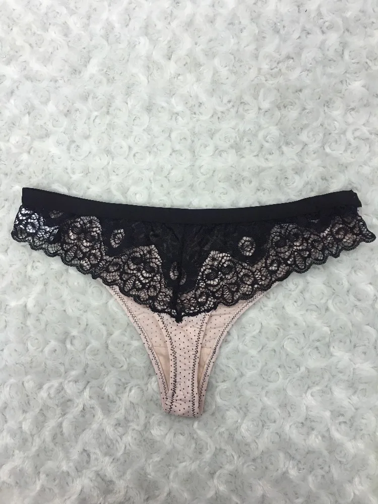 Tanga estrecho de encaje de Mujer TEX