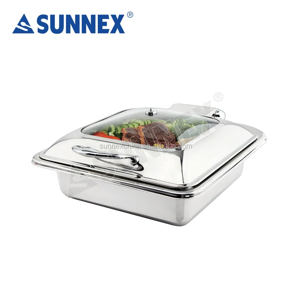 Sunnex  New Stainless Steel Butter Dish 