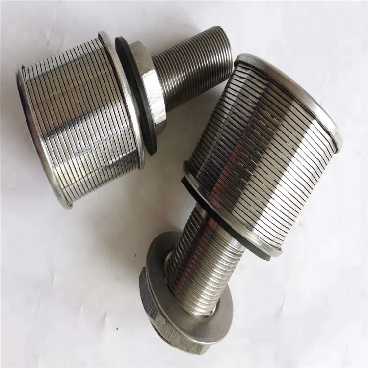 Stainless Steel 304 Water Screen Filter Nozzle Johnson Screen Water