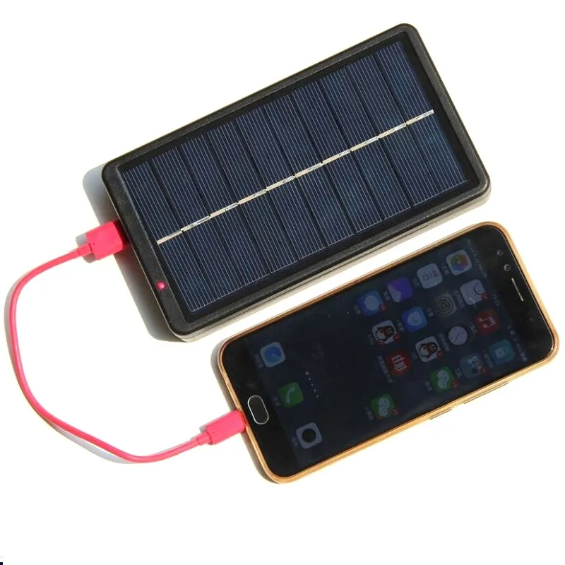 New Portable Solar Charger For 18650 Batteries/Mobile Phones 2W 5V Panel Pate5N1 