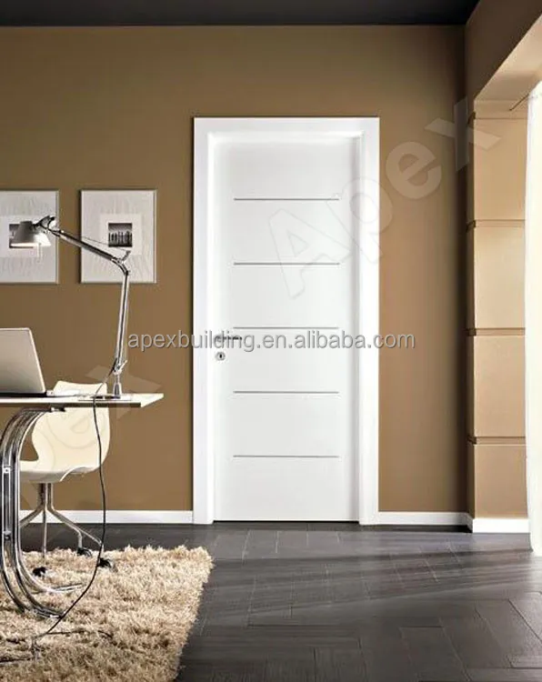 White Paint Color Modern New Design Door