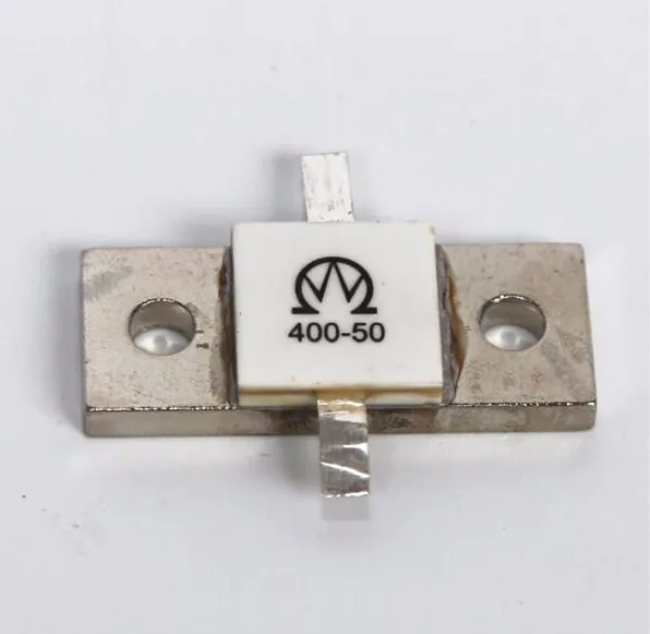 200Ohm Flange Mount Wirewound Resistor with Copper Nickel Plated Aluminum Housed for RF Applications