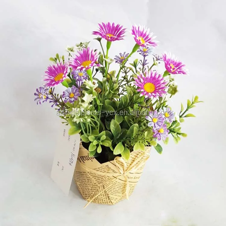 Yc16754 Cheap Artificial Flower Bouquet Unique Pot Artificial Chrysanthemum Flower Wholesale Buy Artificial Flower Bouquet Artificial Flowers Wholesale Artificial Chrysanthemum Flower Product On Alibaba Com